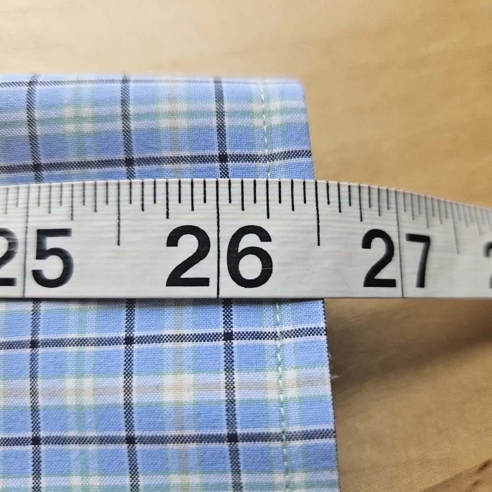 Polo‎ Ralph Lauren Performance Plaid Button Down Size Large Wyndham Golf